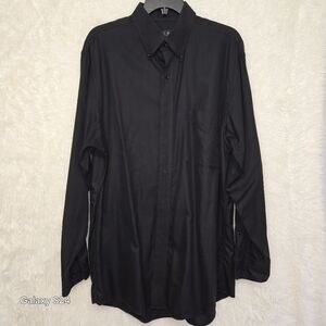 Classic Black Men's Shirt